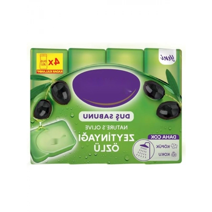 Doğal Zeytinyağlı Sabun, 150 Gram x 4
