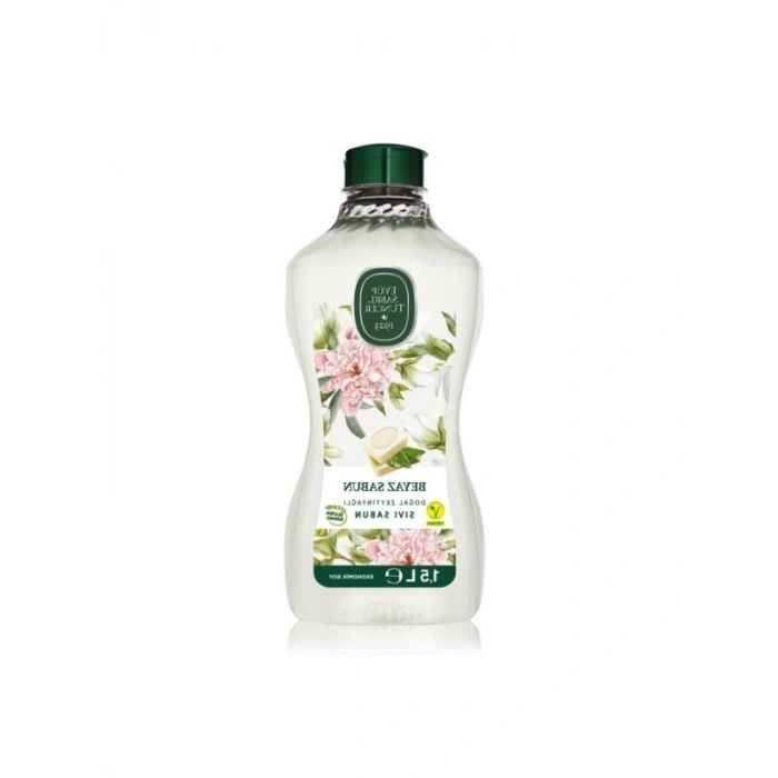 Doğal Zeytinyağlı Sıvı Beyaz Sabun - 1.5 L