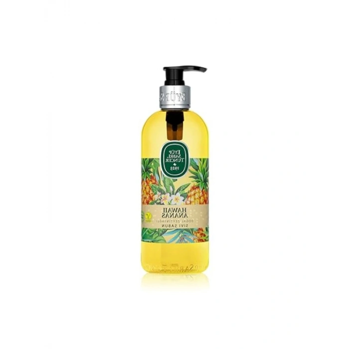 Doğal Zeytinyağlı Sıvı Sabun - Ananas Aromalı 500 ml