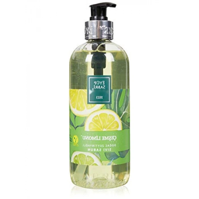 Doğal Zeytinyağlı Sıvı Sabun, Çeşme Limonu - 500 ml