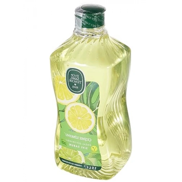 Doğal Zeytinyağlı Sıvı Sabun - Çeşme Limonu Aromalı, 1500 ml