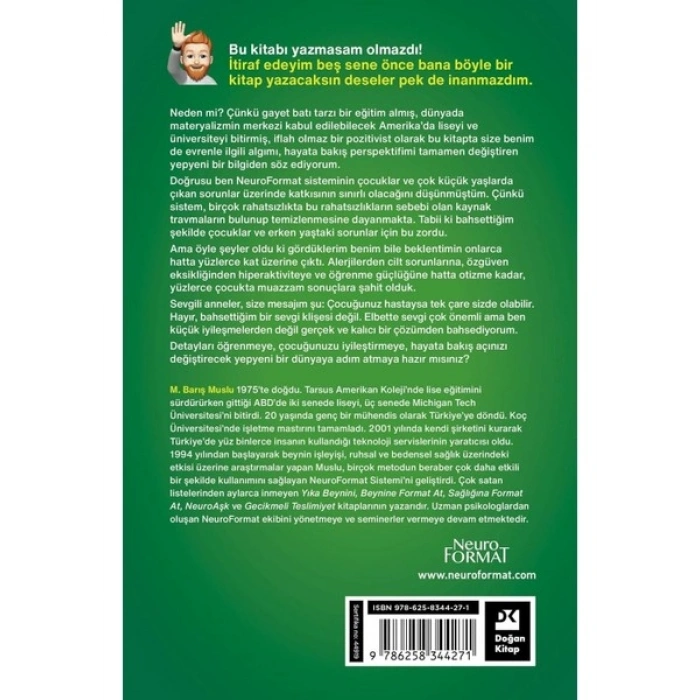 Doğan Kitap Anne Beni İyileştir M. Barış Muslu Ciltsiz 224 Sayfa Türkçe Kitap