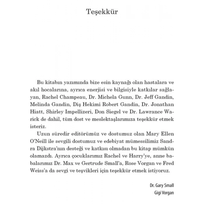 Doğan Kitap Bir Psikiyatristin Gizli Defteri - Gary Small