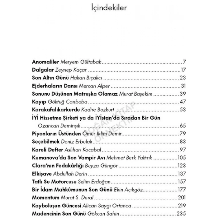 Doğan Kitap Son Gün