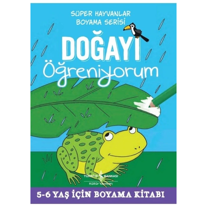 Doğayı Öğreniyorum - Süper Hayvanlar Boyama Serisi