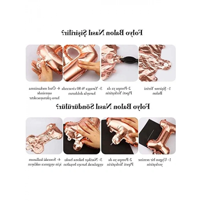 Doğum Günü Kutlamaları için 2 Yaş Temalı Balon Seti