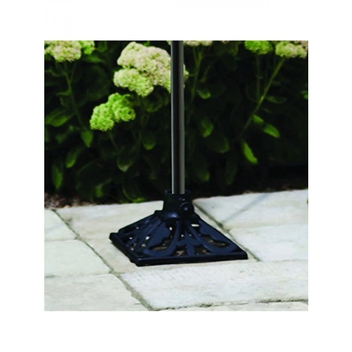 Dökme Demir Meşale Standı, Siyah