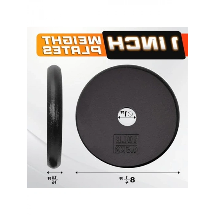 Dökme Der Ağırlık Plakası - 2,54 cm, Çoklu Seçenek