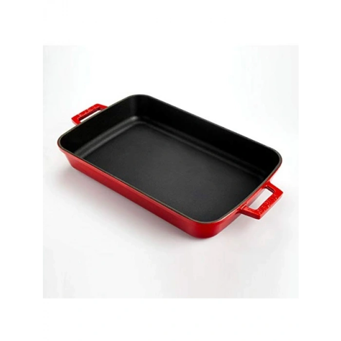 Döküm Demir Dikdörtgen Tepsi - 26x40 cm