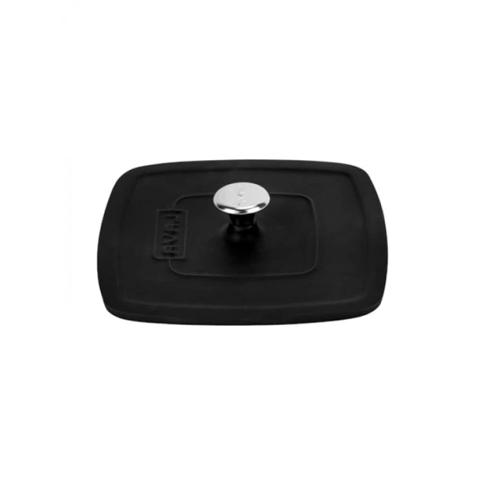 Döküm Demir Grill Pres - Kare - 21 x 21 cm