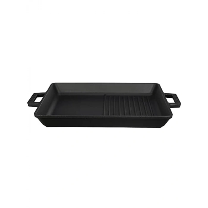 Döküm Metal Izgara Tava - 26x32 cm