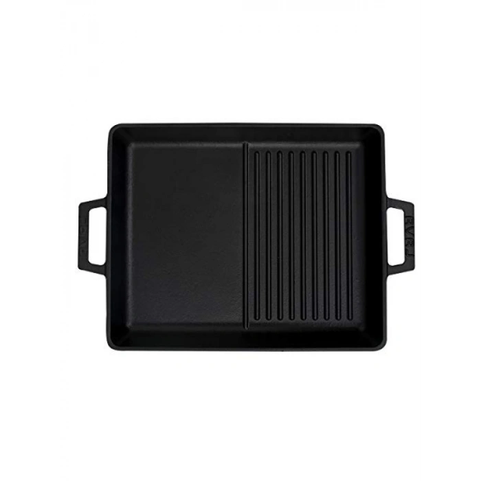 Döküm Metal Izgara Tava - 26x32 cm