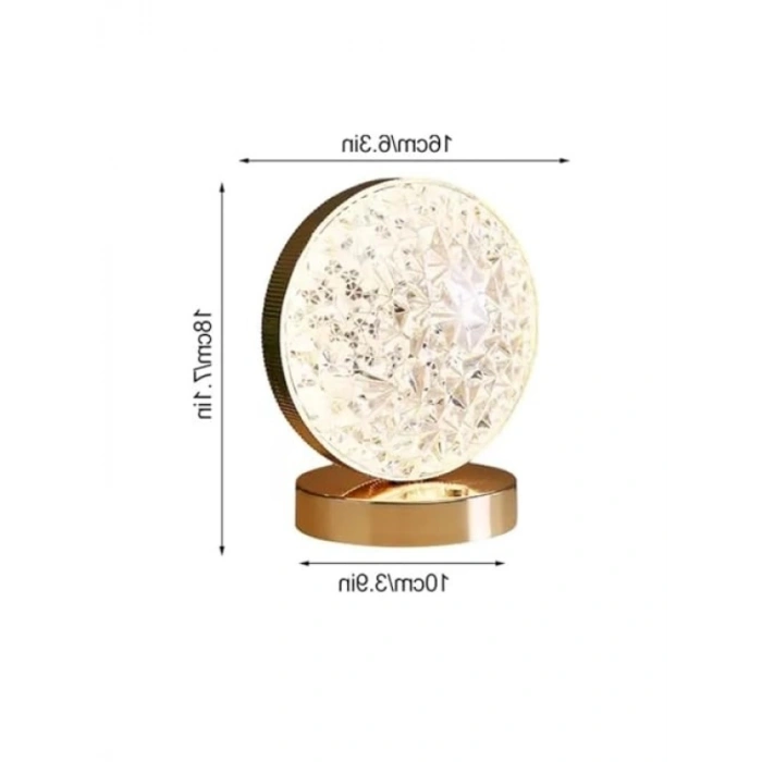 Dokunmatik 3 Mod Renkli Masa Lambası - Gece Işığı