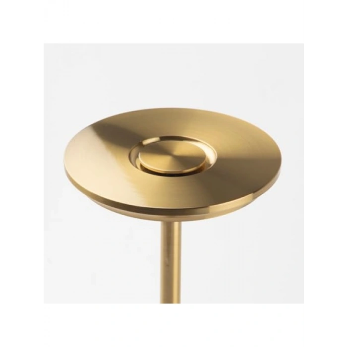 Dokunmatik Şarj Edilebilir Amber LED Masa Lambası (Gold)