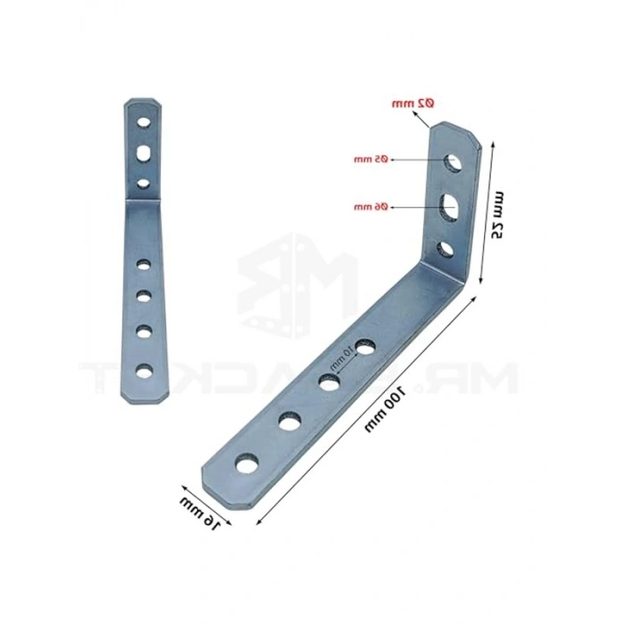 Dolap Sabitleme Aparatı Seti, 16x52x100 mm Boyutları ile Güvenli Sabitleme