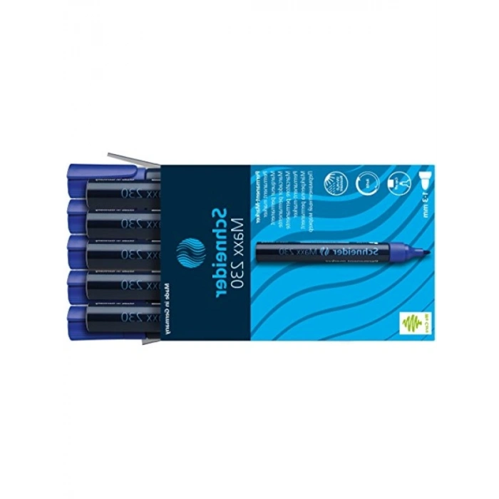 Doldurulabilir Kalıcı Marker, 1-3 mm, Mavi