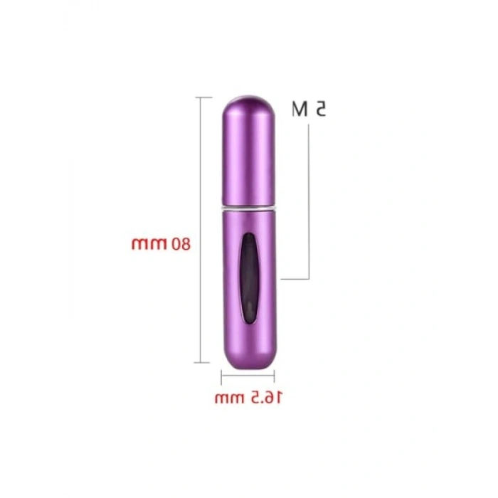 Doldurulabilir Mini Cep Parfüm Şişesi - 4 Adet (5ml)