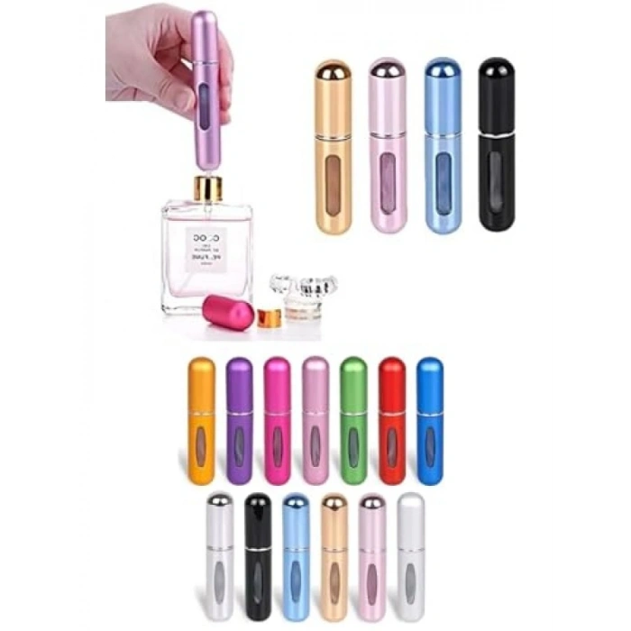 Doldurulabilir Mini Seyahat Parfüm Şişesi - 5 ml