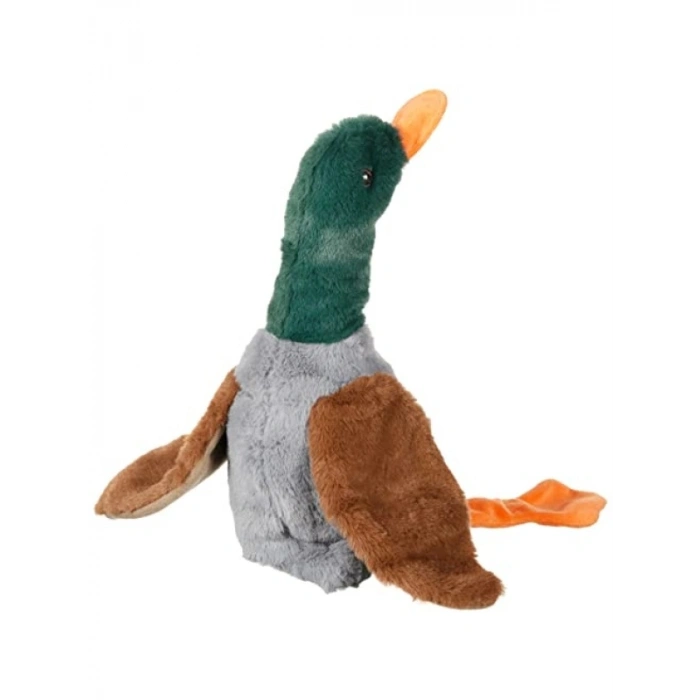 Doldurulmamış Ördek Şekilli Sesli Köpek Oyuncağı