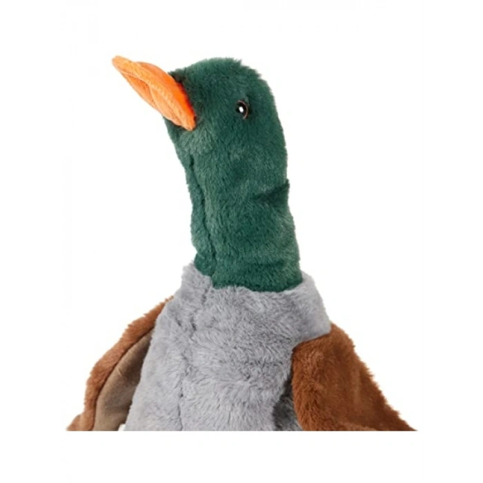 Doldurulmamış Ördek Şekilli Sesli Köpek Oyuncağı