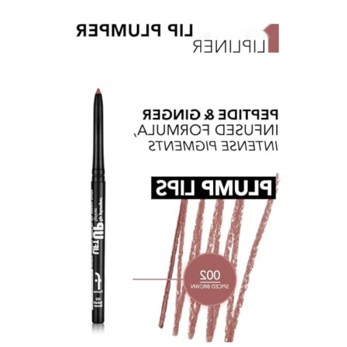 Dolgunlaştırıcı Etkili Dudak Kalemi - 002 Spiced Brown