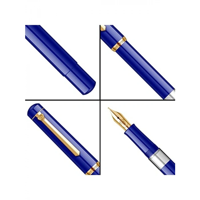 Dolma Kalem M Uç, Saks Mavi Renk, Yüksek Kalite