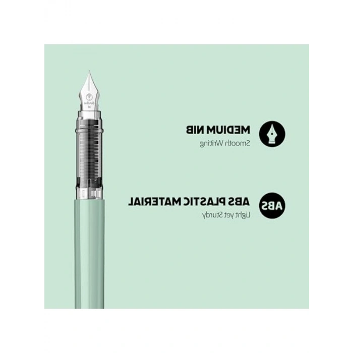 Dolma Kalem Seti, M Uç, Mint Renk, Yüksek Kaliteli Yazım Deneyimi