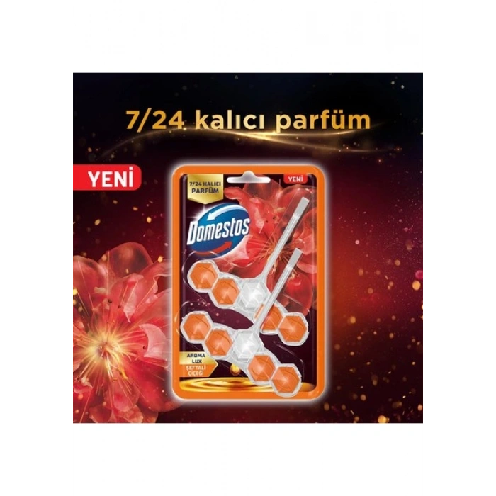 Domestos Aroma Lux Tuvalet Bloğu Şeftali Çiçeği 100g