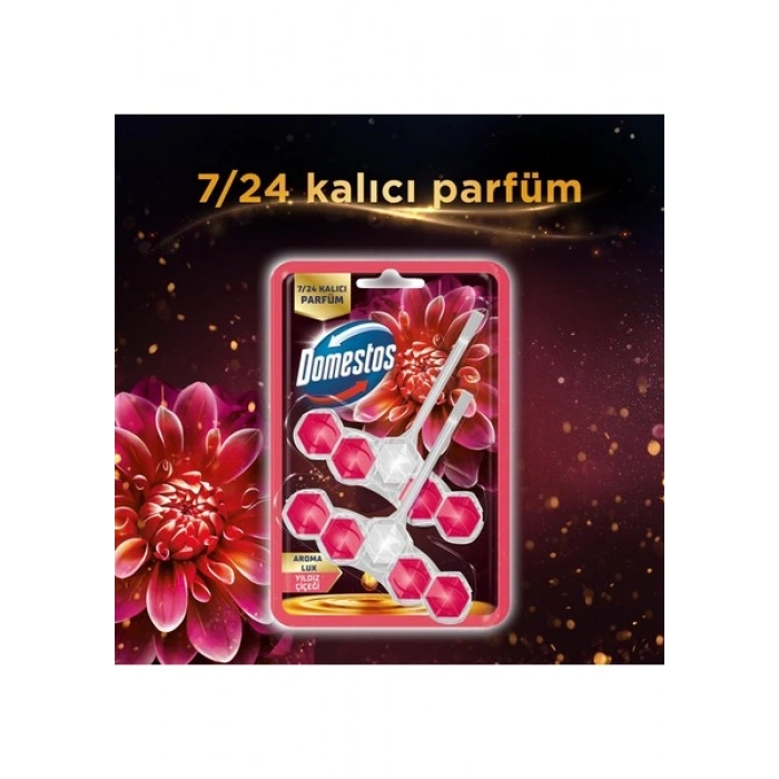 Domestos Aroma Lux Tuvalet Bloğu Yıldız Çiçeği 100g
