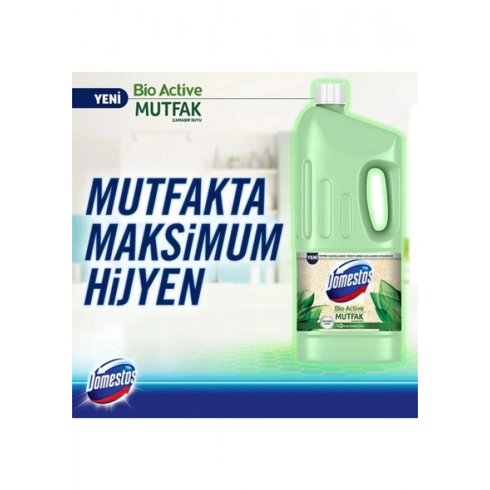 Domestos Bio Active Çamaşır Suyu Mutfak Maksimum Hijyen 1850 ml