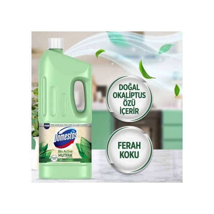 Domestos Bio Active Çamaşır Suyu Mutfak Maksimum Hijyen 1850 ml