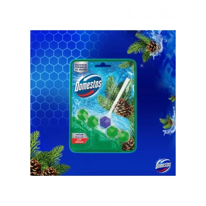 Domestos WC Blok Yoğun Parfümlü Çam Ormanı 50g