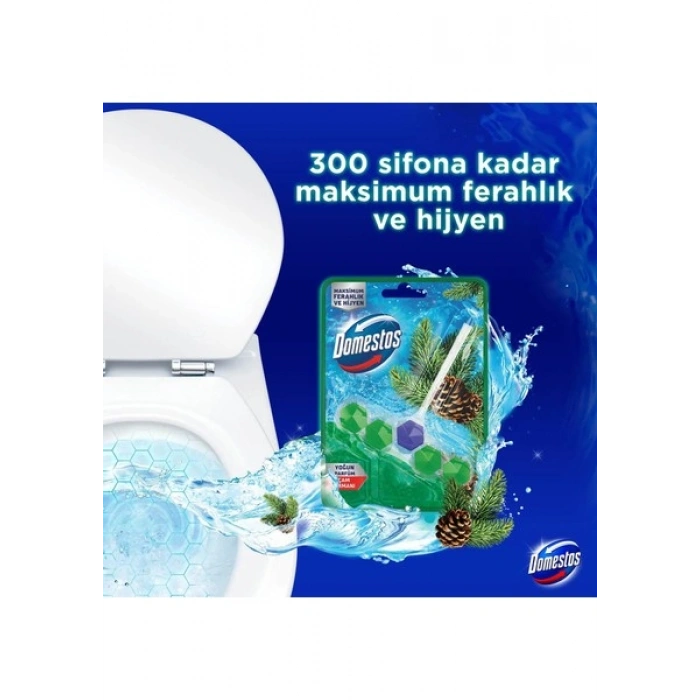Domestos WC Blok Yoğun Parfümlü Çam Ormanı 50g
