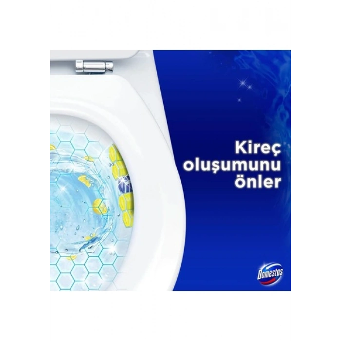 Domestos WC Blok Yoğun Parfümlü Limon Bahçesi 2x50g