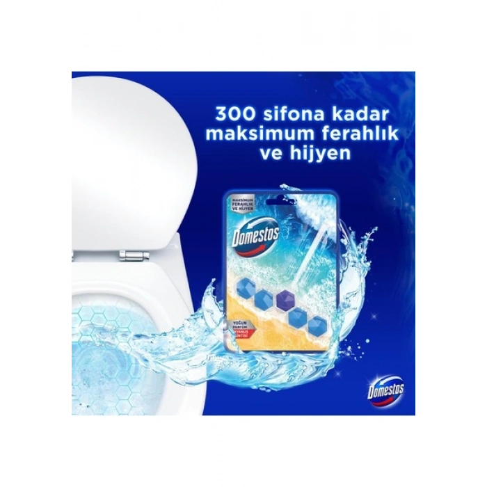 Domestos WC Blok Yoğun Parfümlü Okyanus Esintisi 50g