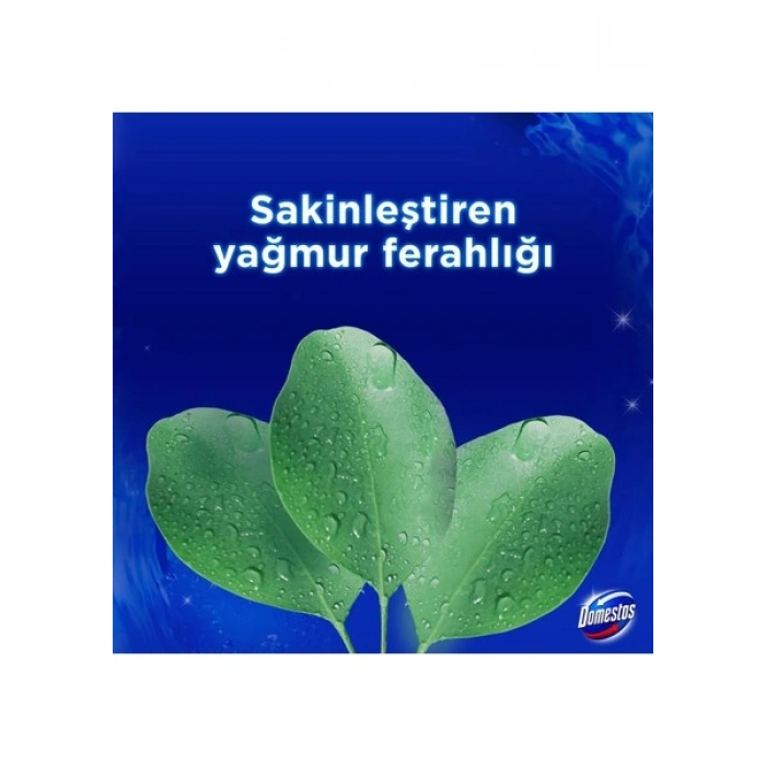 Domestos WC Blok Yoğun Parfümlü Yağmur Ferahlığı 2x50g