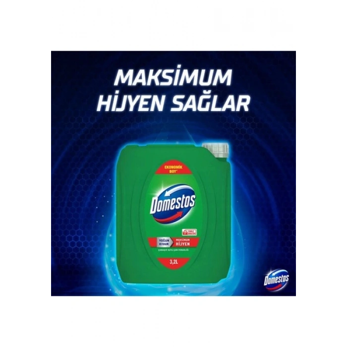 Domestos Yoğun Kıvamlı Çamaşır Suyu Çam Ferahlığı 3240 ml