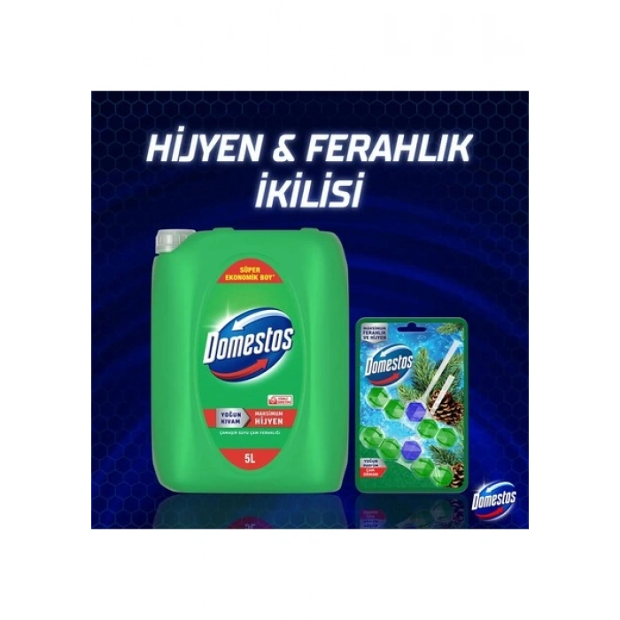 Domestos Yoğun Kıvamlı Çamaşır Suyu Çam Ferahlığı 5000 ml
