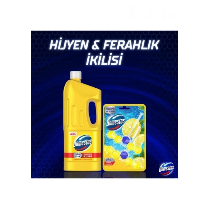 Domestos Yoğun Kıvamlı Çamaşır Suyu Limon Esintisi 1850 ml