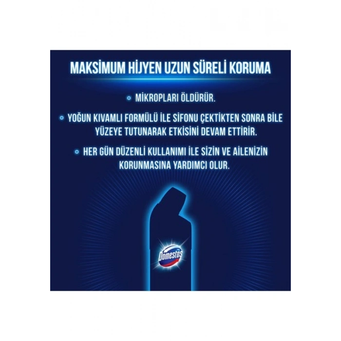 Domestos Yoğun Kıvamlı Çamaşır Suyu Limon Ferahlığı 750 ml X3