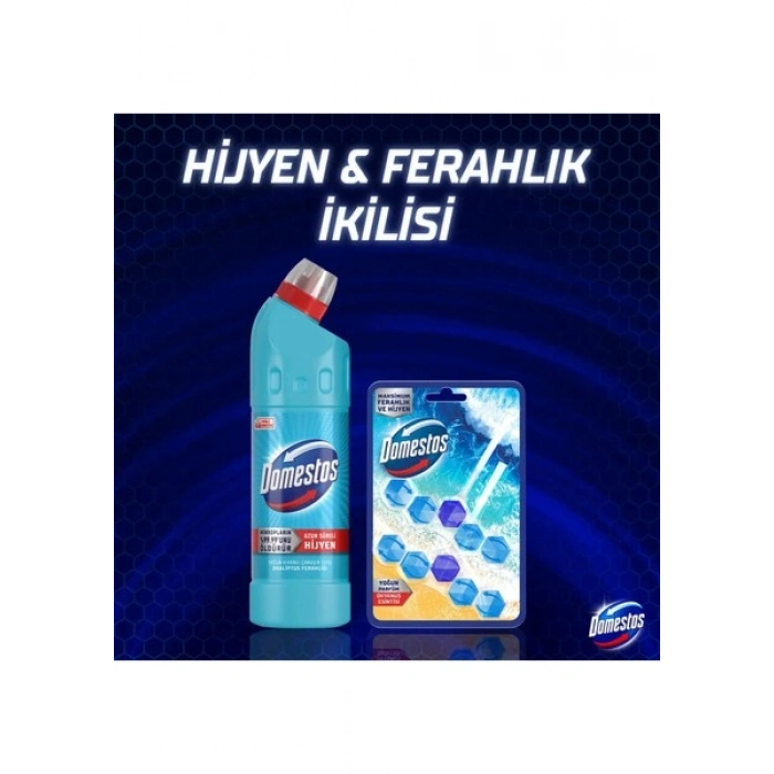 Domestos Yoğun Kıvamlı Çamaşır Suyu Okaliptüs Ferahlığı 750 ml