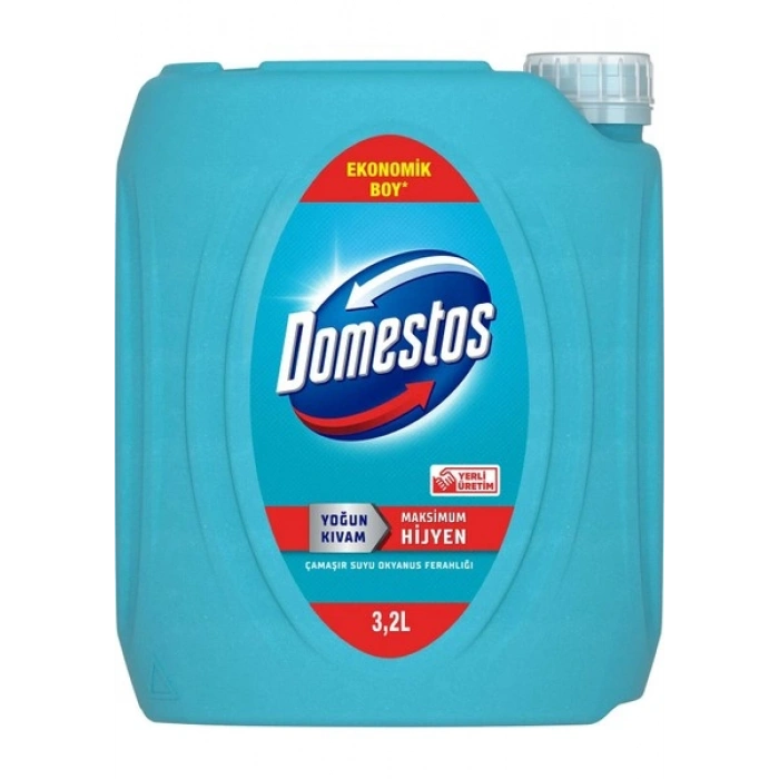 Domestos Yoğun Kıvamlı Çamaşır Suyu Okyanus Ferahlığı 3240 ml
