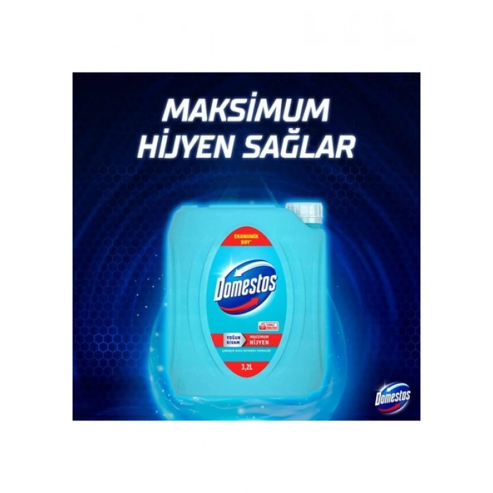 Domestos Yoğun Kıvamlı Çamaşır Suyu Okyanus Ferahlığı 3240 ml