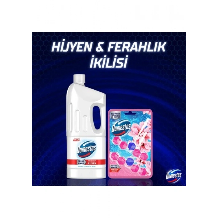 Domestos Yoğun Kıvamlı Çamaşır Suyu Ultra Beyaz 1850 ml