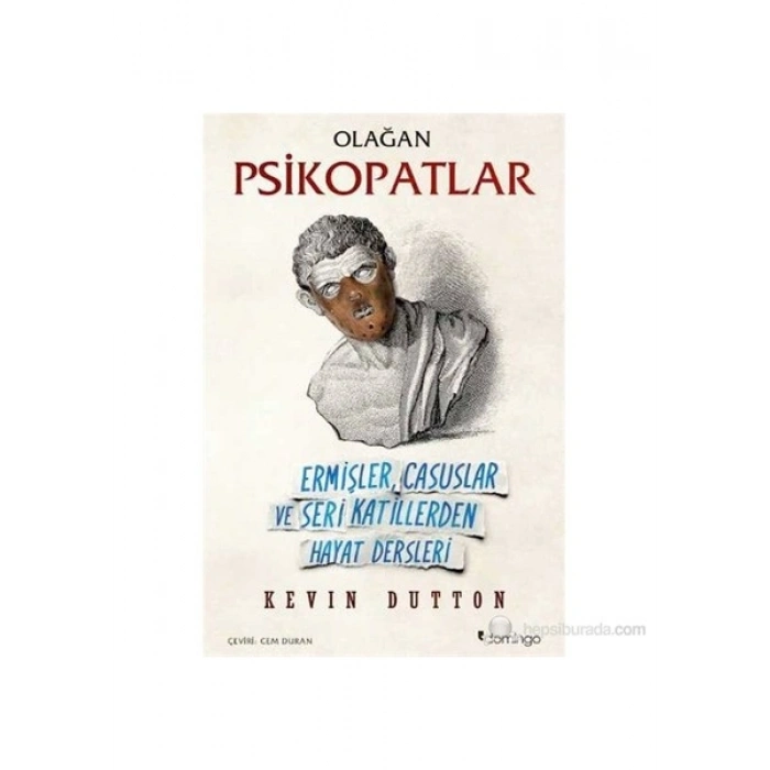 Domingo Yayınevi Olağan Psikopatlar - Kevin Dutton Normal Boy Cilt Durumu