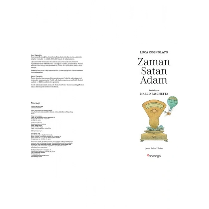 Domingo Yayınevi Zaman Satan Adam - Luca Cognolato - Marco Paschetta