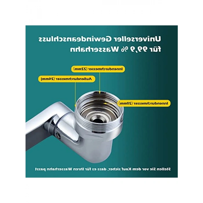 Döndürülebilir Uzatma Musluğu, Çok Fonksiyonlu