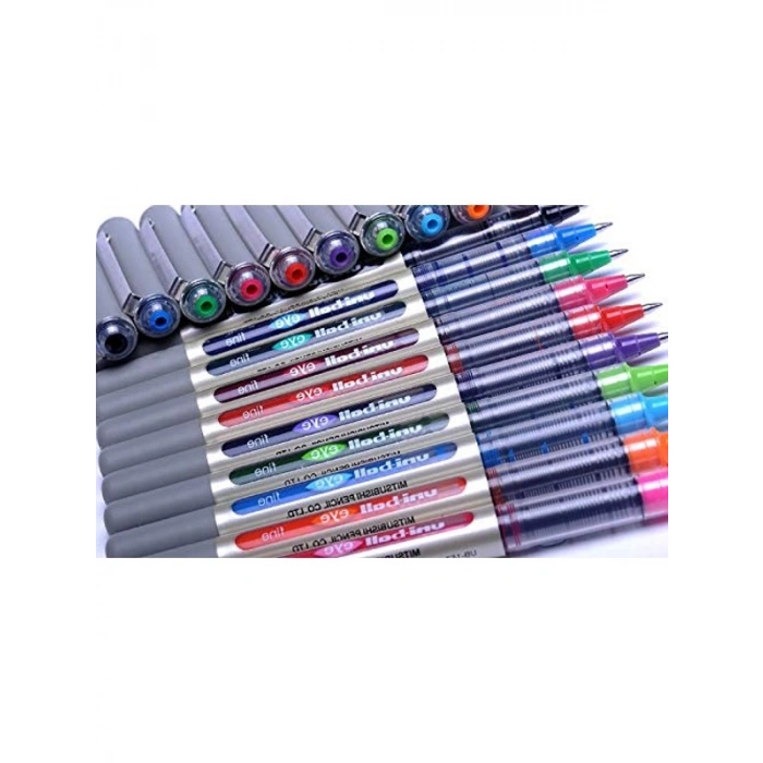 Döner başlı kalem, 0,7 mm uç, orta, yeşil renk, 12 adet set