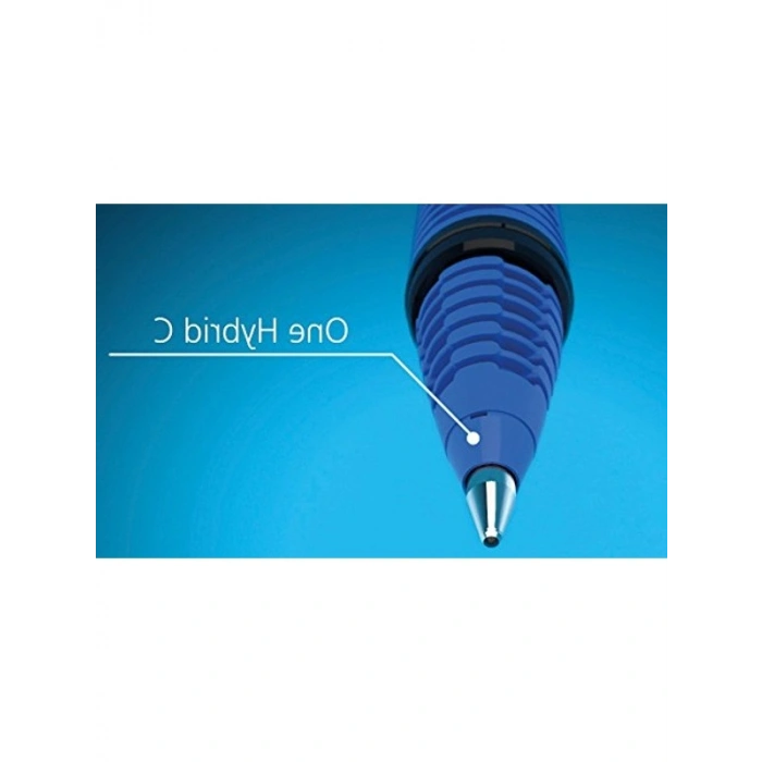 Döner Başlıklı Kalem, 0.5 mm Mavi İle 1 Adet Kartı Üzerinde