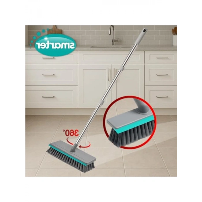 Döner Başlıklı Pratik Yüzey Fırçası Banyo Mutfak İçin